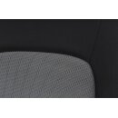 Sitz vorne links Fahrersitz Seat Ibiza 6J Stoff titanschwarz 5 Türer Seitenairbag ohne Sitzheiztung