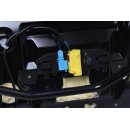 Sitz vorne rechts Beifahrersitz Seat Ibiza 6J Stoff titanschwarz 5 Türer Seitenairbag ohne Sitzheiztung