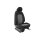Sitz vorne rechts Beifahrersitz Seat Ibiza 6J Stoff titanschwarz 5 Türer Seitenairbag ohne Sitzheiztung