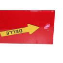 Tür vorne links 5 Türer 6J4831055 Seat Ibiza 6J 2016 LS3H rot Fahrerseite