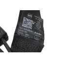 Dreipunkt Sicherheitsgurt hinten Rücksitzbank mitte 6J0857485  Seat Ibiza 6J schwarz