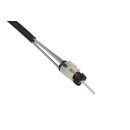 Außenspiegel links 6J1857507F Seat Ibiza 6P Bj.2016 mechanisch verstellbar satinschwarz