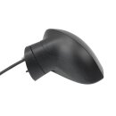 Außenspiegel links 6J1857507F Seat Ibiza 6P Bj.2016 mechanisch verstellbar satinschwarz