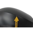 Außenspiegel links 6J1857507F Seat Ibiza 6P Bj.2016 mechanisch verstellbar satinschwarz