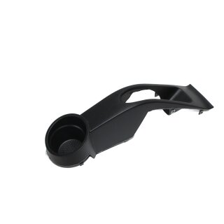 Abdeckung Mittelkonsole Getränkehalter hinten 6P0863764 Seat Ibiza 6J schwarz