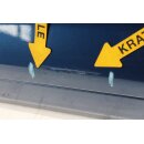 Tür vorne rechts 3 Türer LZ5C mauritiusblau 8P3831052D Audi A3-S3 8P 2/3 Türer