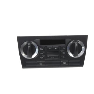 Klimabedienteil 8P0820043F Audi A3-S3 8P Bedienelement Heizung ohne Sitzheizung