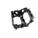 Einbaurahmen Doppel 2 DIN Radioschacht 8P0858005A Audi A3 8P Konsole Rahmen rot beleuchtet