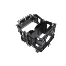 Einbaurahmen Doppel 2 DIN Radioschacht 8P0858005A Audi A3 8P Konsole Rahmen rot beleuchtet