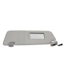 Sonnenblende links 8P1857551 beleuchtet mit Spiegel Audi A3 8P silber Fahrerseite