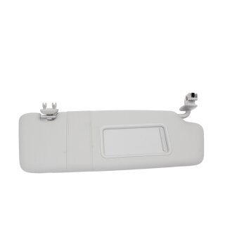 Sonnenblende rechts 8P0857552 beleuchtet mit Spiegel Audi A3 8P silber Beifahrer