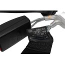 Sicherheitsgurt 8P0857807B hinten mitte Audi A3 8P 3 Türer Rücksitzbank Gurt