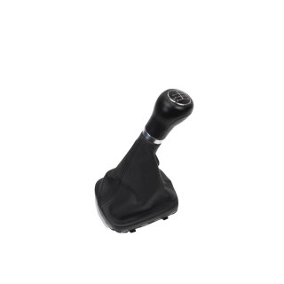 Schaltknauf 6 Gang 8P0863278BP Audi A3 8P Schaltmanschette Leder soul