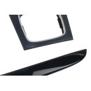 Dekorleisten Zierleisten indigoblau Audi A3 8P Tür Blenden 3 Türig Aschenbecher Schaltsackrahmen