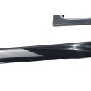 Dekorleisten Zierleisten indigoblau Audi A3 8P Tür Blenden 3 Türig Aschenbecher Schaltsackrahmen