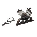 Katalysator Abgaskrümmer 06F253031N Kat 2,0 FSI 150PS AXW VW Golf 5 Audi A3 8P