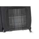 Rückenlehne Rücksitzbank VW Golf 6 Cabrio titanschwarz/titangrau Isofix Stoff Rückbank