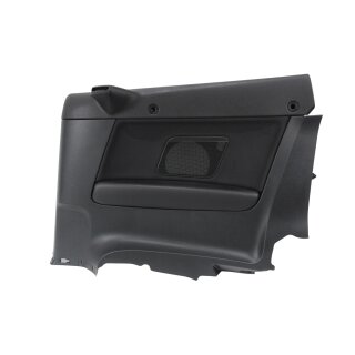 Seitenverkleidung hinten rechts titanschwarz 5K7867044K VW Golf 6 Cabrio Kratzer