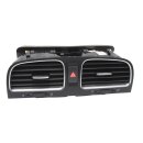 Lüftungsdüsen vorne mitte schwarz/chrom...