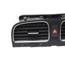 Lüftungsdüsen vorne mitte schwarz/chrom...