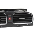 Lüftungsdüsen vorne mitte schwarz/chrom 5K0819728N VW Golf 6 Luftdüse Gitter