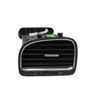 Lüftungsdüse Luftdüse Gitter links schwarz/chrom 5K0819703K VW Golf 6 + Cabrio