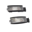 Leuchten Sonnenblenden links + rechts titanschwarz...