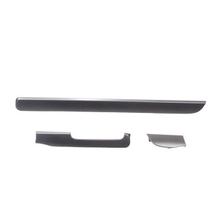 Dekorleisten Armaturenbrett Schaltftafel 3 teilig Platin VW Golf 6 + Cabrio