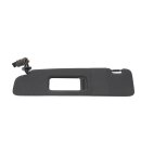 Sonnenblende links VW Golf 6 *Cabrio* mit Spiegel Abdeckung schwarz 5K7857551F