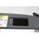 Sonnenblende rechts VW Golf 6 *Cabrio* mit Spiegel Abdeckung schwarz 5K7857552F