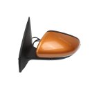 Aussenspiegel links elektrisch verstellbar VW Golf 6 Cabrio LH2U honeyorange 5K7857507A Fahrerseite