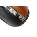 Aussenspiegel links elektrisch verstellbar VW Golf 6 Cabrio LH2U honeyorange 5K7857507A Fahrerseite
