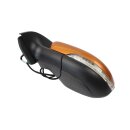 Aussenspiegel links elektrisch verstellbar VW Golf 6 Cabrio LH2U honeyorange 5K7857507A Fahrerseite