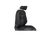 Beifahrersitz Sitz vorn rechts VW Golf 6 Cabrio Stoff titanschwarz/titangrau Sitzheiz.