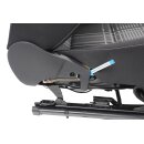 Fahrersitz Sitz vorn links VW Golf 6 Cabrio Stoff titanschwarz/titangrau Sitzheiz.