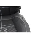 Fahrersitz Sitz vorn links VW Golf 6 Cabrio Stoff titanschwarz/titangrau Sitzheiz.