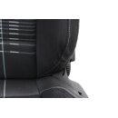 Fahrersitz Sitz vorn links VW Golf 6 Cabrio Stoff titanschwarz/titangrau Sitzheiz.