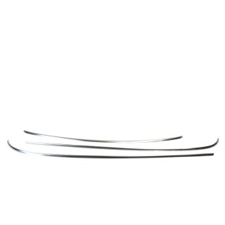 Verdeck-Heckklappe Zierleisten hinten Aluminium VW Golf 6 Cabrio 3 tlg. 5K7853145