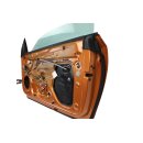 Tür rechts LH2U honeyorange VW Golf 6 Cabrio 5K7831056D Delle Lackschäden Beifahrerseite