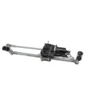 Scheibenwischermotor-Gestänge vorne...