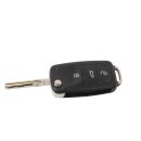Klappschlüssel 3-Tasten 5K0837202AD VW Golf 6 Polo 6R EOS Sharan Tiguan Scirocco Funkschlüssel-Zündschlüssel