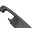 Armauflagen Leder Armlehnen vorne hinten Türverkleidungen schwarz Audi Q5 SQ5 8R