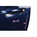 Tür vorne links VW Eos 1F 1Q0831055T Fahrertür LD5Q shadowbluemet. Türe