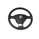 Lenkrad VW Eos 1F Golf Plus 5M 1K 1Q0419091F Leder schwarz 1K0880201BJ Airbag 3 Speichen