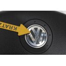 Lenkrad VW Eos 1F Golf Plus 5M 1K 1Q0419091F Leder schwarz 1K0880201BJ Airbag 3 Speichen