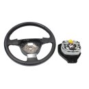 Lenkrad VW Eos 1F Golf Plus 5M 1K 1Q0419091F Leder schwarz 1K0880201BJ Airbag 3 Speichen