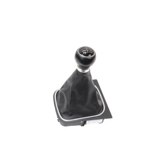 Schaltknauf Schalthebel Schaltsack 6-Gang schwarz 1K0711113BK VW Eos 1F