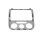 Radio-Klimabedienteil Rahmen 1Q0858069E VW Eos Scirocco 3 chromglanz Blende Armaturenbrett