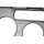 Radio-Klimabedienteil Rahmen 1Q0858069E VW Eos Scirocco 3 chromglanz Blende Armaturenbrett