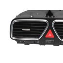 Lüftungsdüsen vorne alu/titanschwarz VW Eos 1F Scirocco III Armaturenbrett Luftdüsen Set Luftausströmer